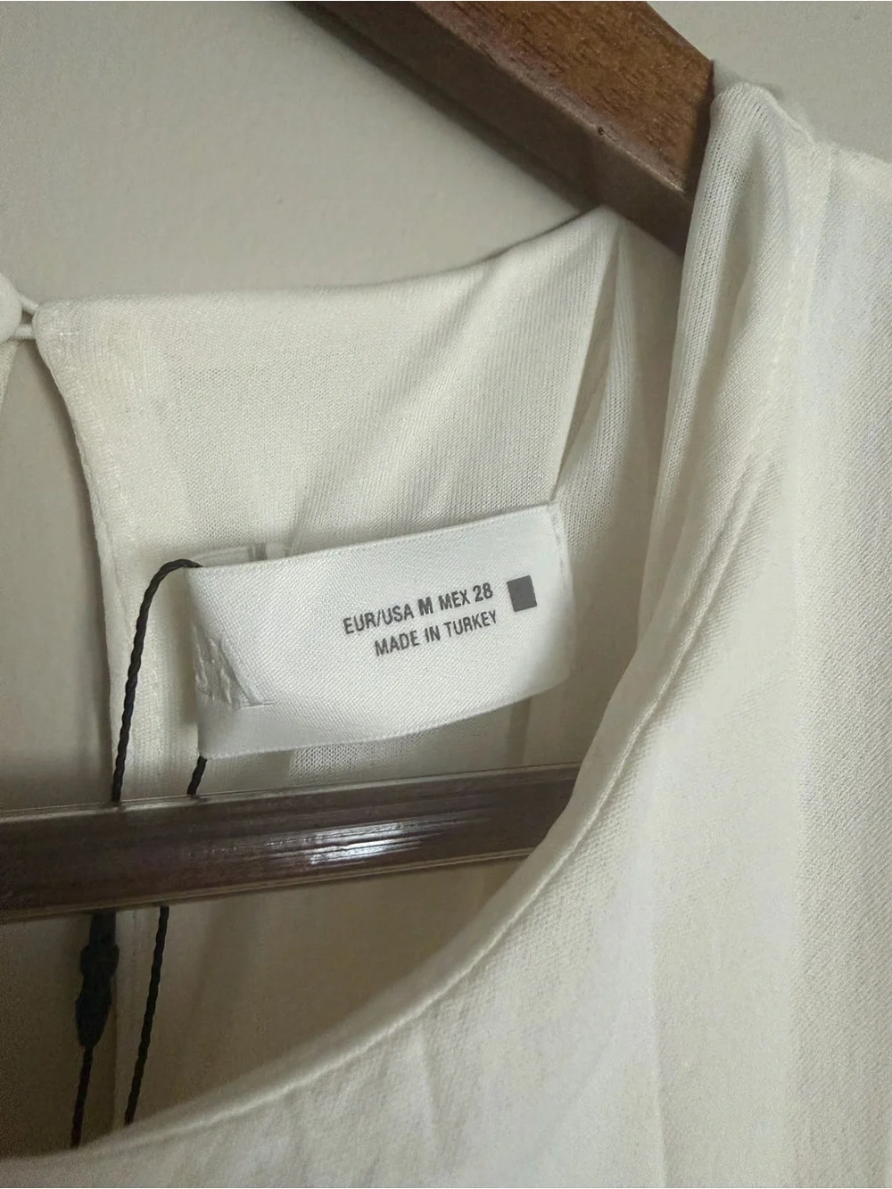 Zara White Pleated Midi Dress - Picture 5 of 5